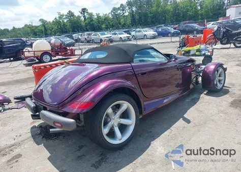 1999 Plymouth Prowler из США, поврежденный, VIN 1P3EW65G5XV500360